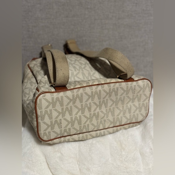 Michael Kors Monogram Jet Set Backpack - Picture 7 of 15